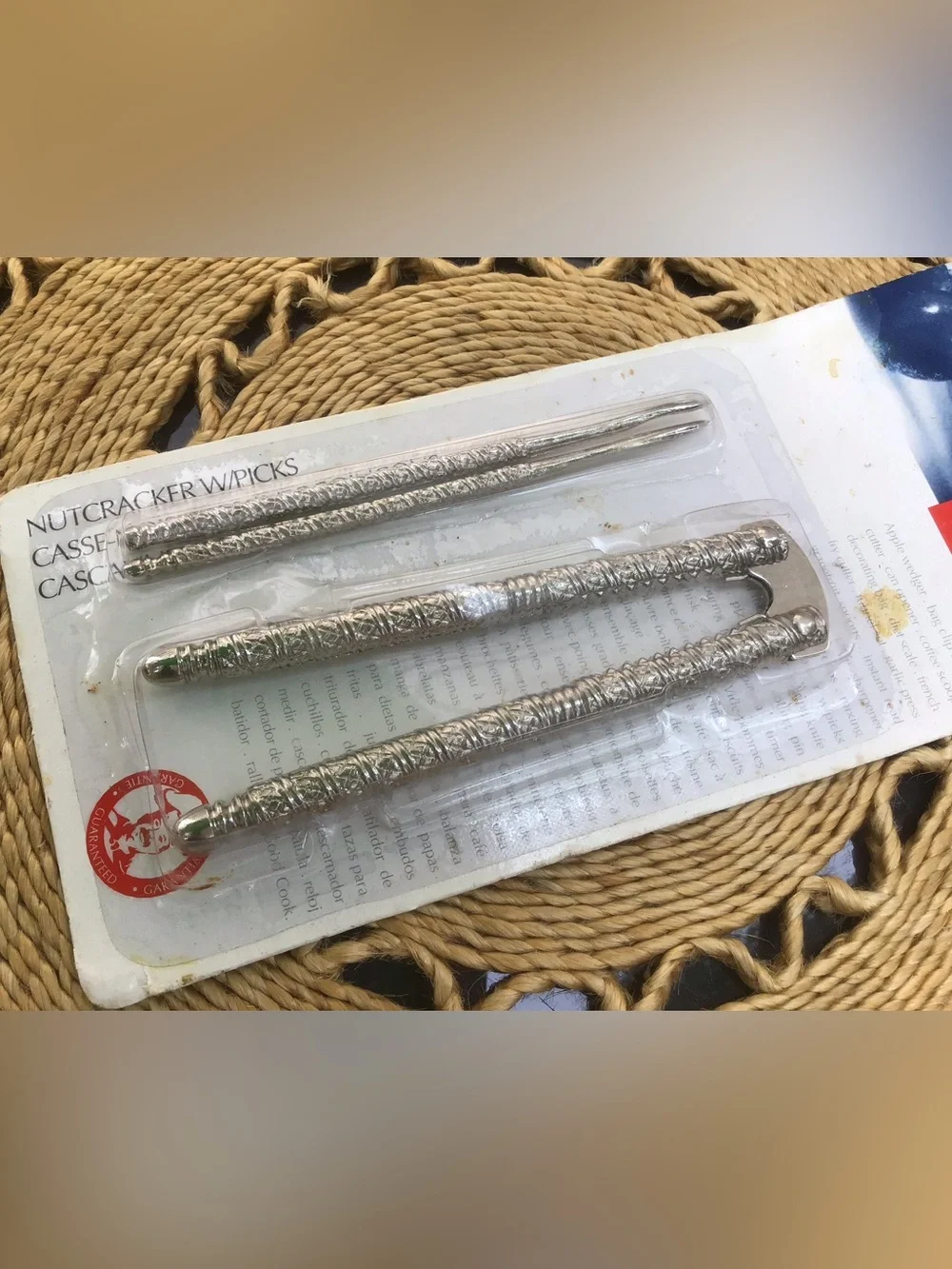 Vintage But New Nutcracker w/ Two Picks